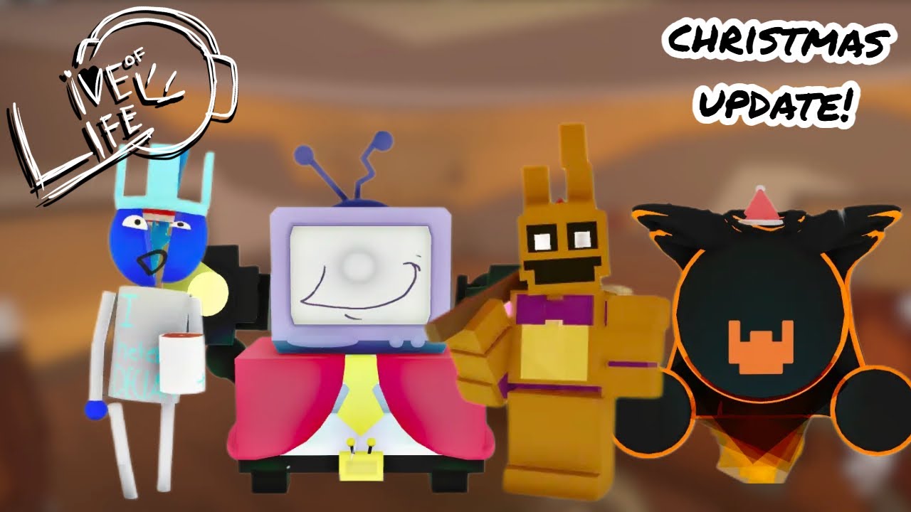 WINNING WITH EVERY VARIANT SKIN! (LiveMas Update) | Roblox Live of Life