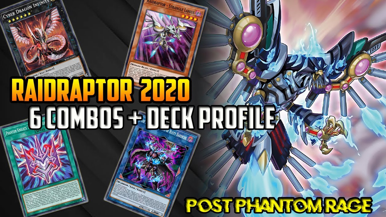 Raidraptor Deck 2020 + Combos Post Phantom Rage !! Yu-Gi-Oh! Top Decks Meta November