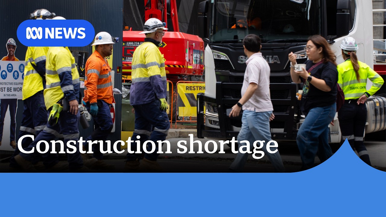 Queensland&rsquo;s construction worker shortfall ahead of 2032 Olympics | ABC News
