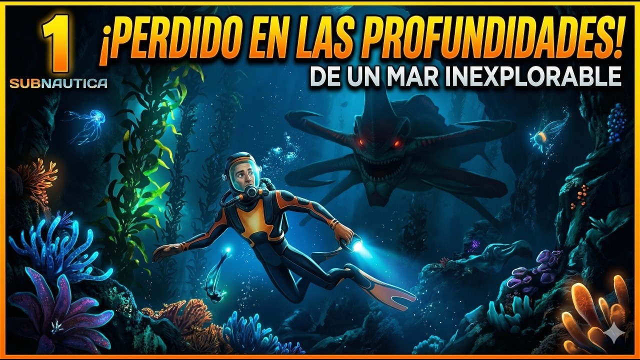 ¡NO DEBERÍA ESTAR AQUÍ! 😱 | Subnautica #1: Perdido en lo Inexplorable
