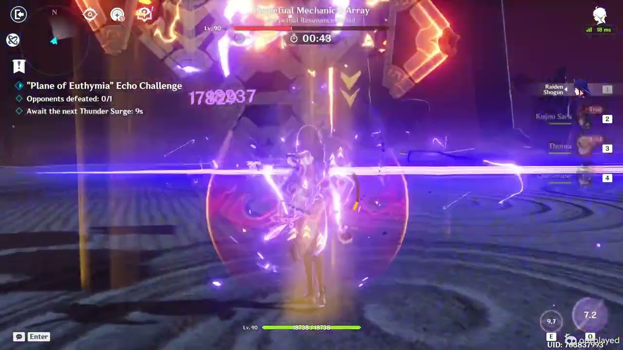 raiden echo trial