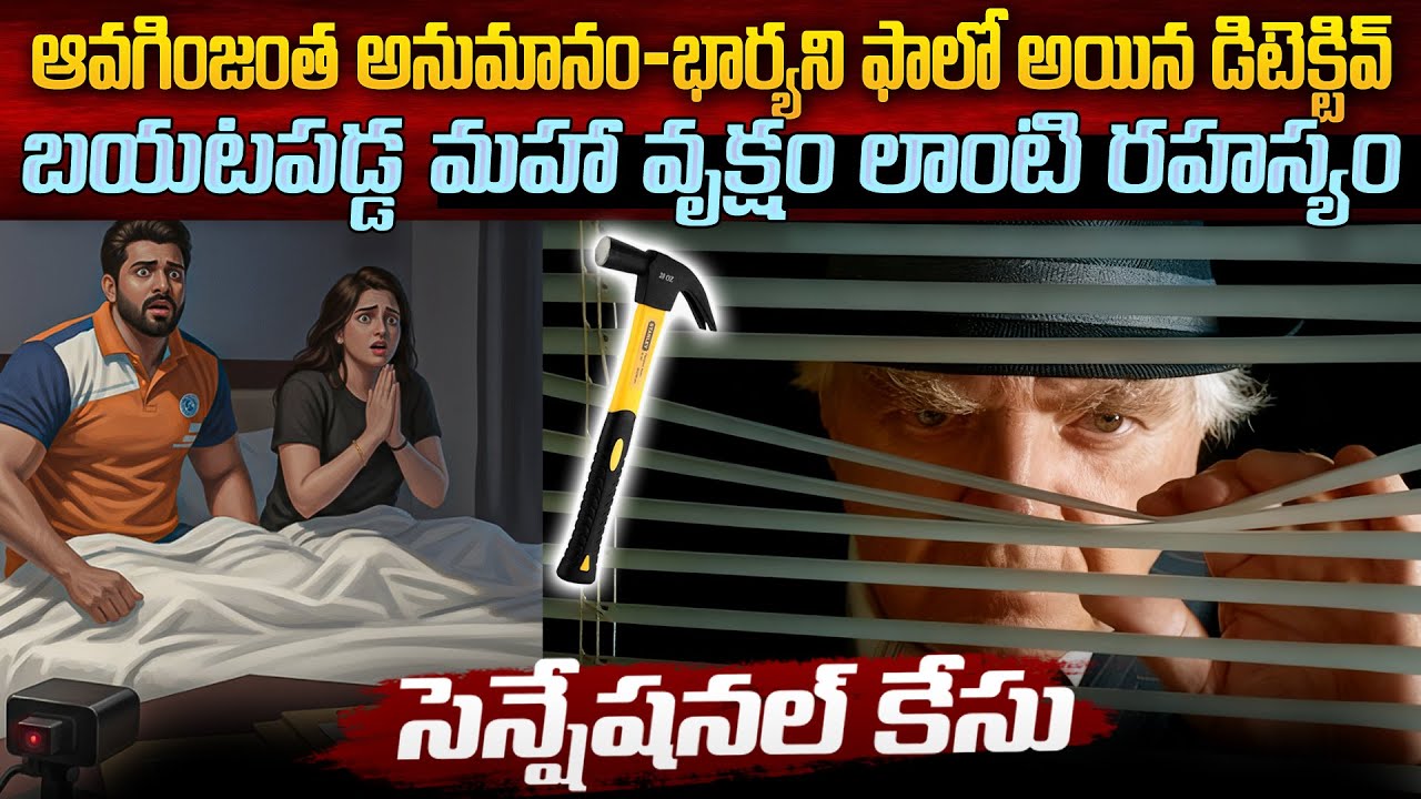 భార్యపై ఆవగింజంత అనుమానం…బయటపడ్డది మహావృక్షంలాంటి షాకింగ్ నిజం😱 Detective Saves Husband’s Life #vov