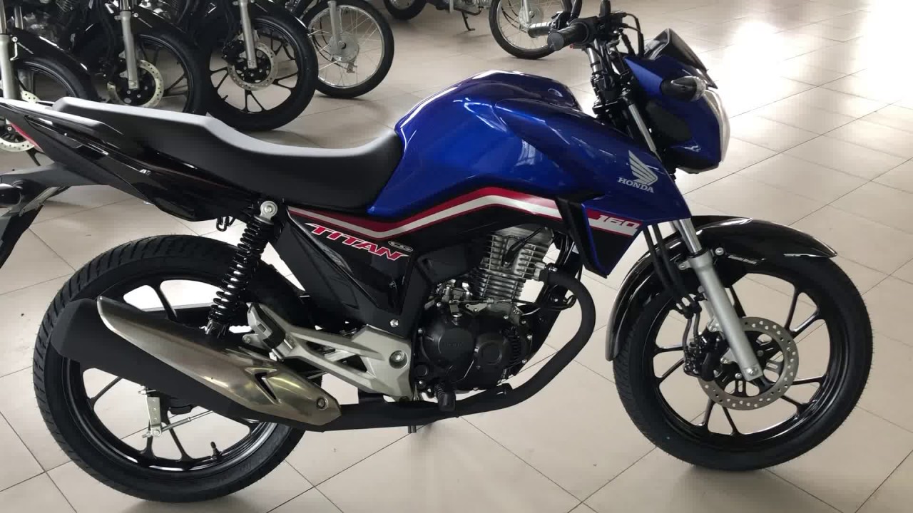 CG 160 TITAN AZUL Perolizado 2020, imposs&iacute;vel n&atilde;o se apaixonar!😍