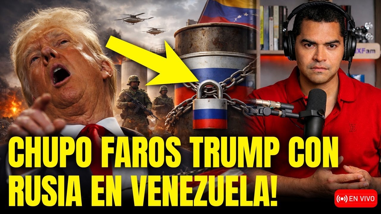 CHUPO FAROS TRUMP EN VENEZUELA! RUSIA BLINDA EL PETRÓLEO Y EEUU NO PUEDE TOCARLO