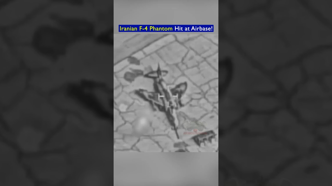 Israeli Air Force Strikes Tabriz Air Base F-4 Phantom & F-5 Tiger Destroyed