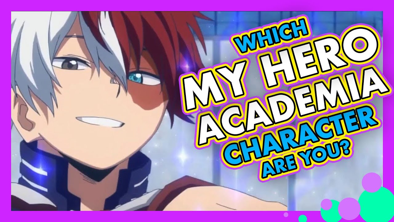 WHICH MY HERO ACADEMIA CHARACTER ARE YOU? Easy Quiz | MHA QUIZ Who Are You? BNHA Character Quiz