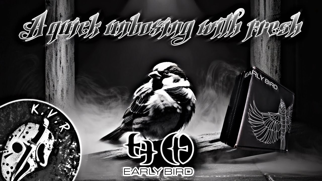 A Quick Unboxing with Fresh: The Sparrow rta by EARLY BIRD let&rsquo;s have a look 👀 #unboxing #fresh #kvr