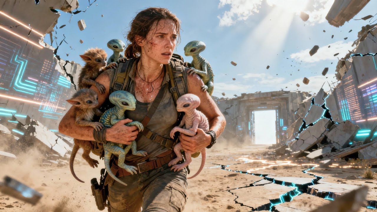 All Species Left Their Cubs Behind in the Simulation—Human Carried All 57 to Safety | HFY | SCI FI