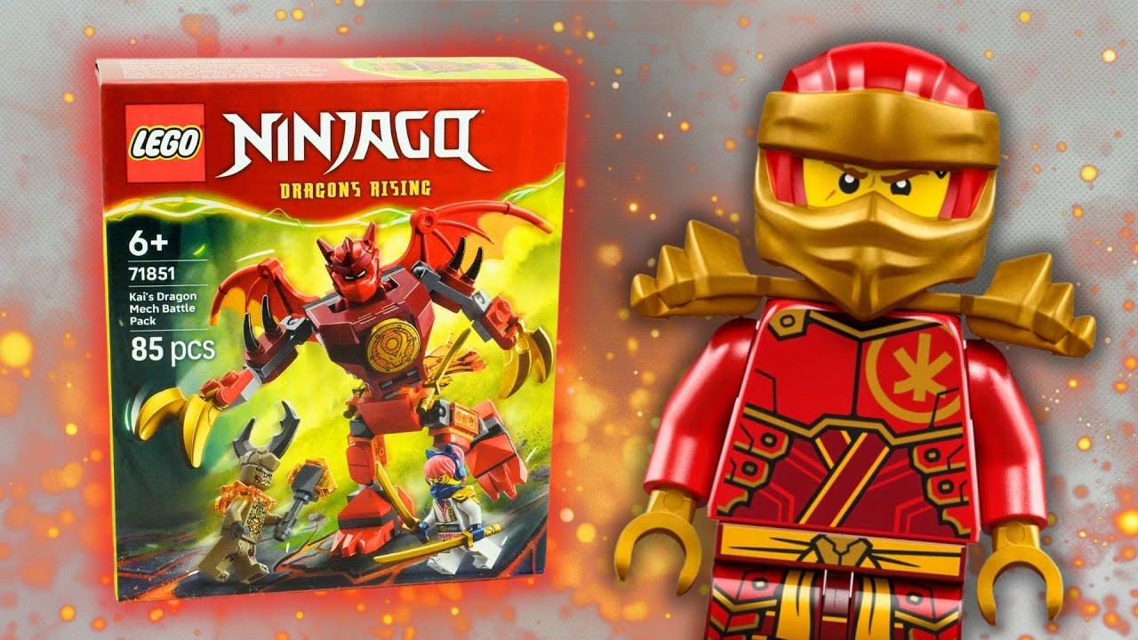 SMOK-MECH KAIA 🔥 LEGO NINJAGO 71851 / RECENZJA