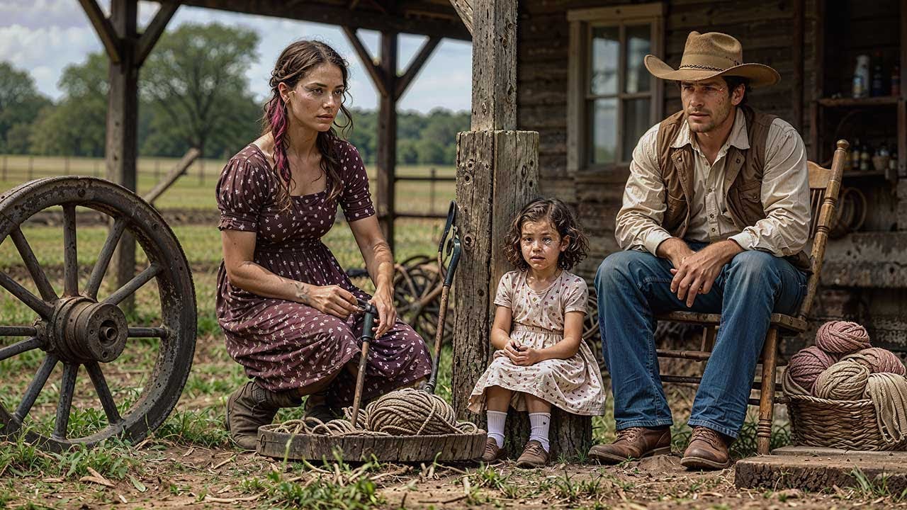 He Found a Hungry Girl Standing by His Fence — She Whispered, “My Mama Can Work If You Let Her”