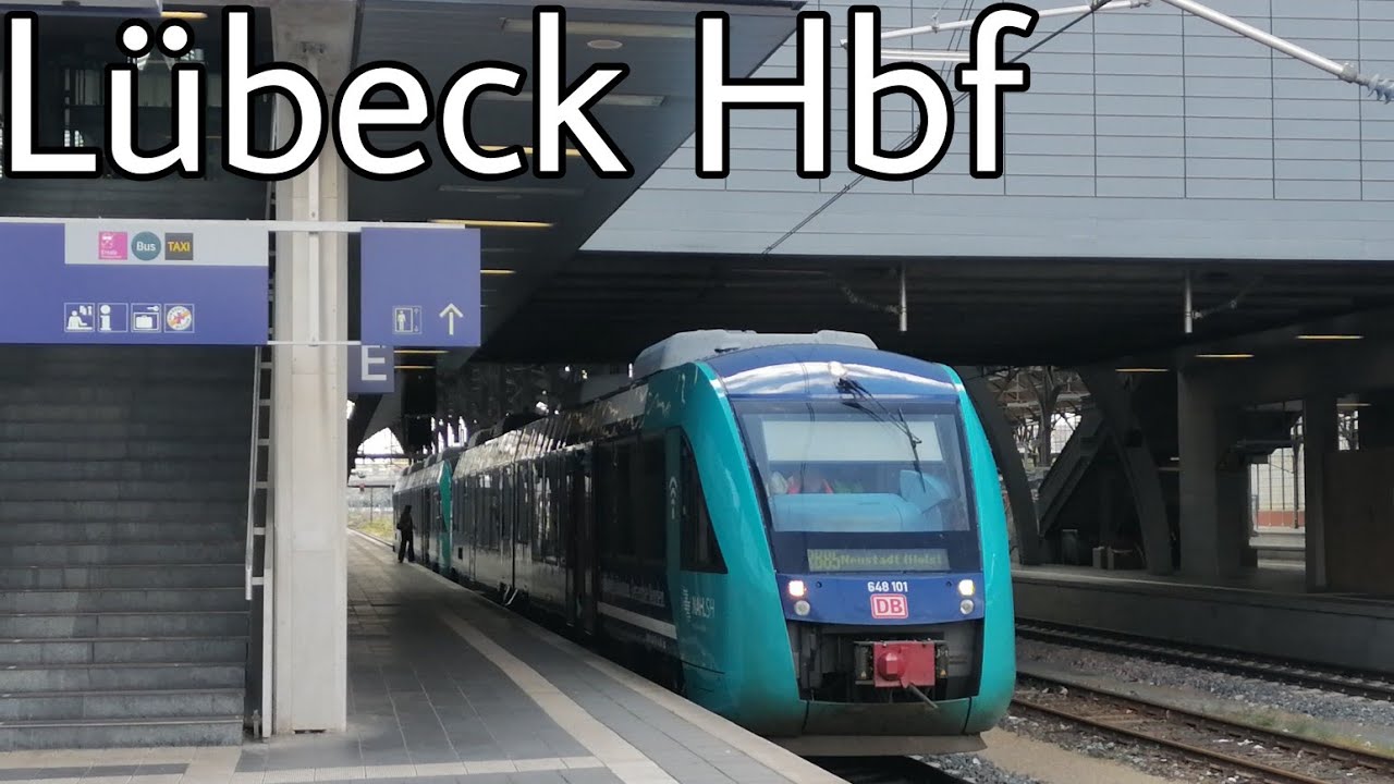 DB | Zugverkehr in Lübeck Hbf
