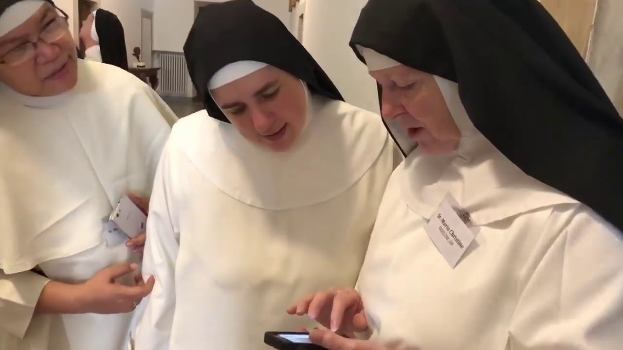 La celda de Santo Domingo de Guzmán visitada por las Monjas Dominicas