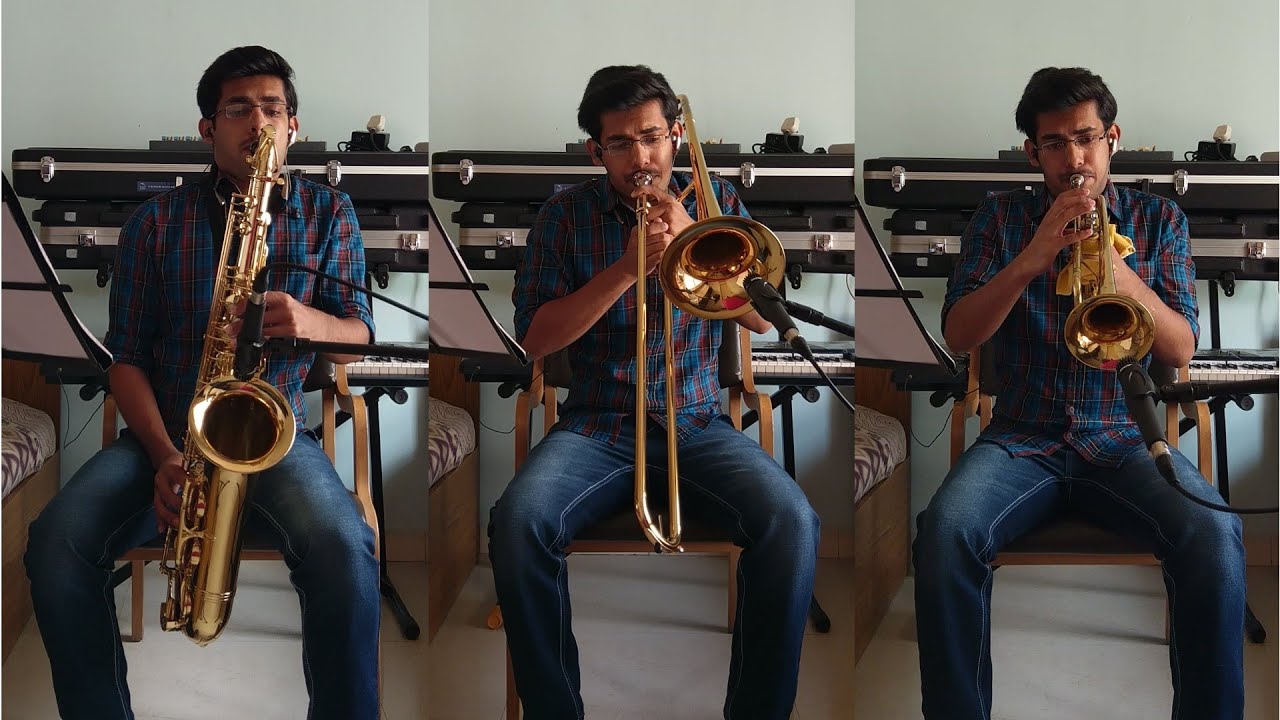 Ave Maria - Trombone, Saxophone & Trumpet Instrumental Cover by Alston Gomes