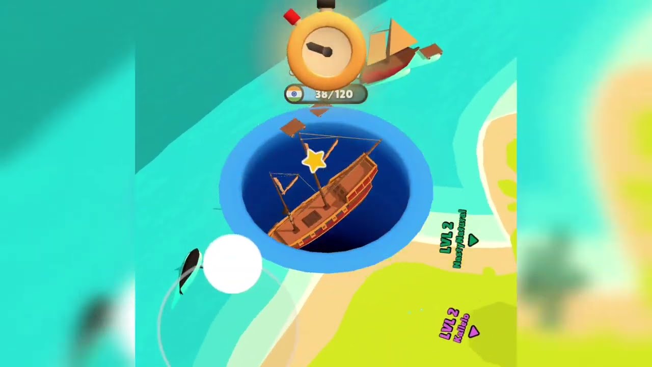 Hole.io New update Difficultly hard Android-ios Gameplay tips and tricks hole io