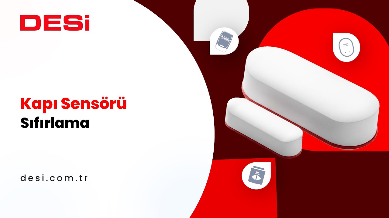 DESi Utopic RX / RXe Kapı Sensörü ve Otomatik Kilitleme Modülü Sıfırlama / Reset İşlemi