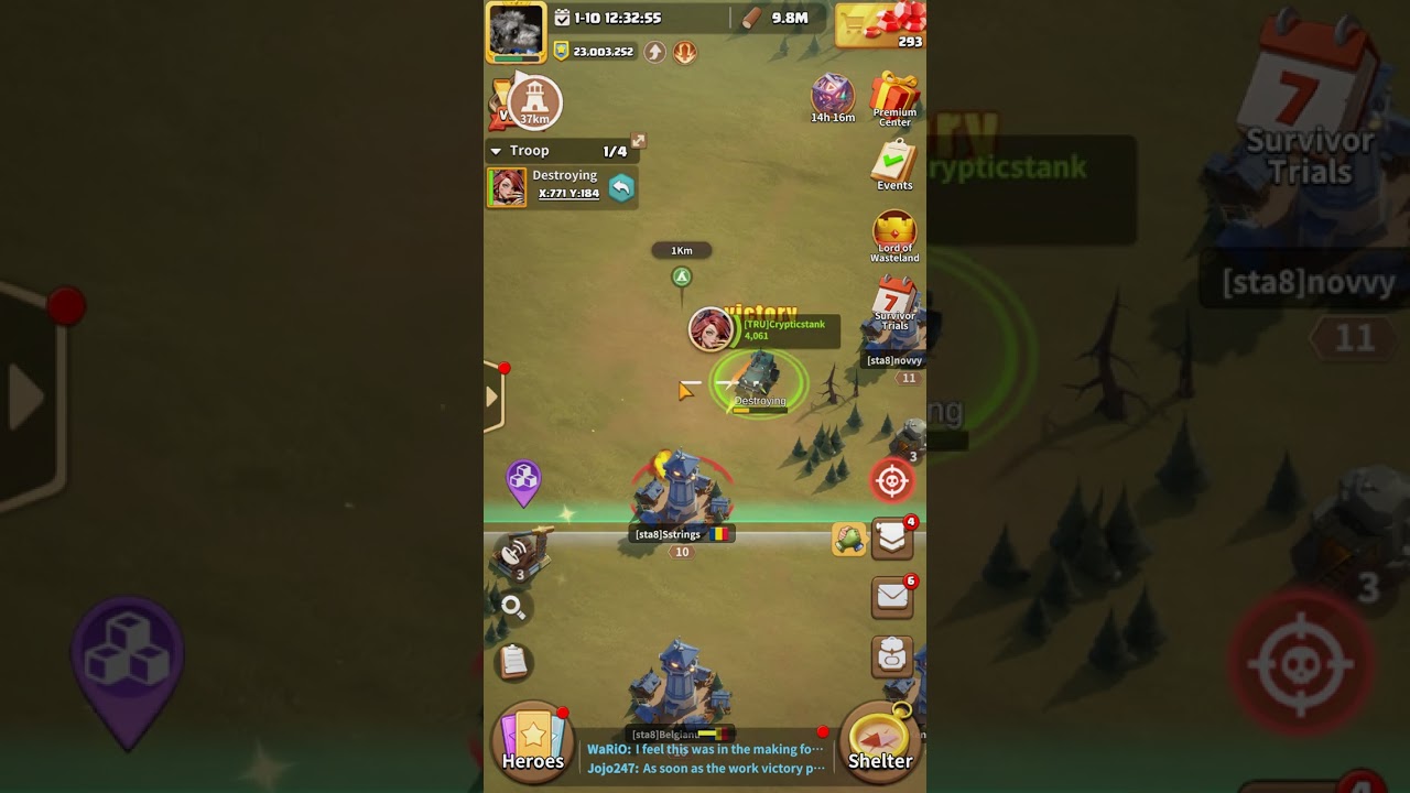 Dark wars Survival Tips
