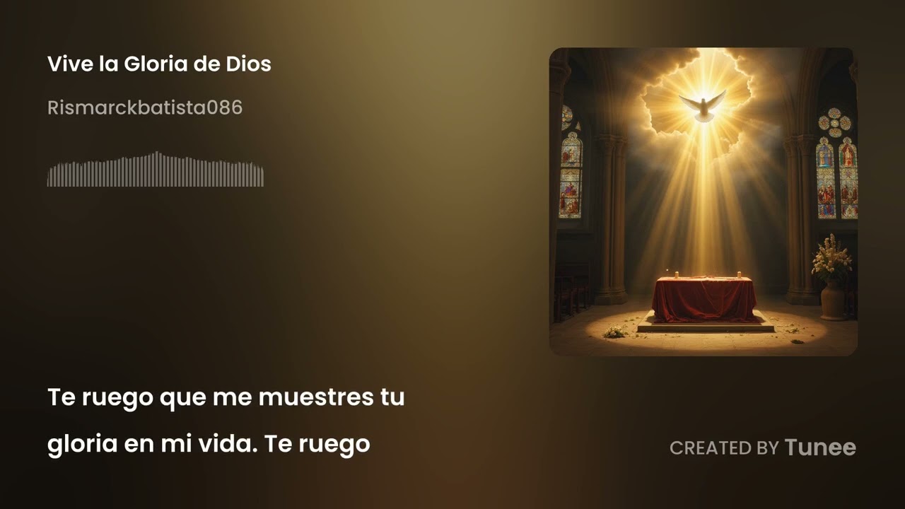 Vive la gloria de Dios.