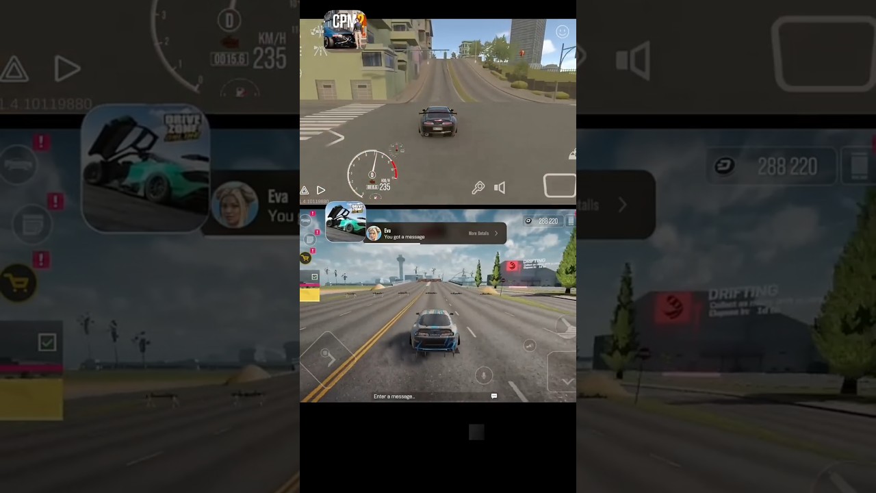 CPM2🆚DRIVE ZONE Online Toyota Supra Jump test - Car Parking Multiplayer #cpm2 #drivezoneonline