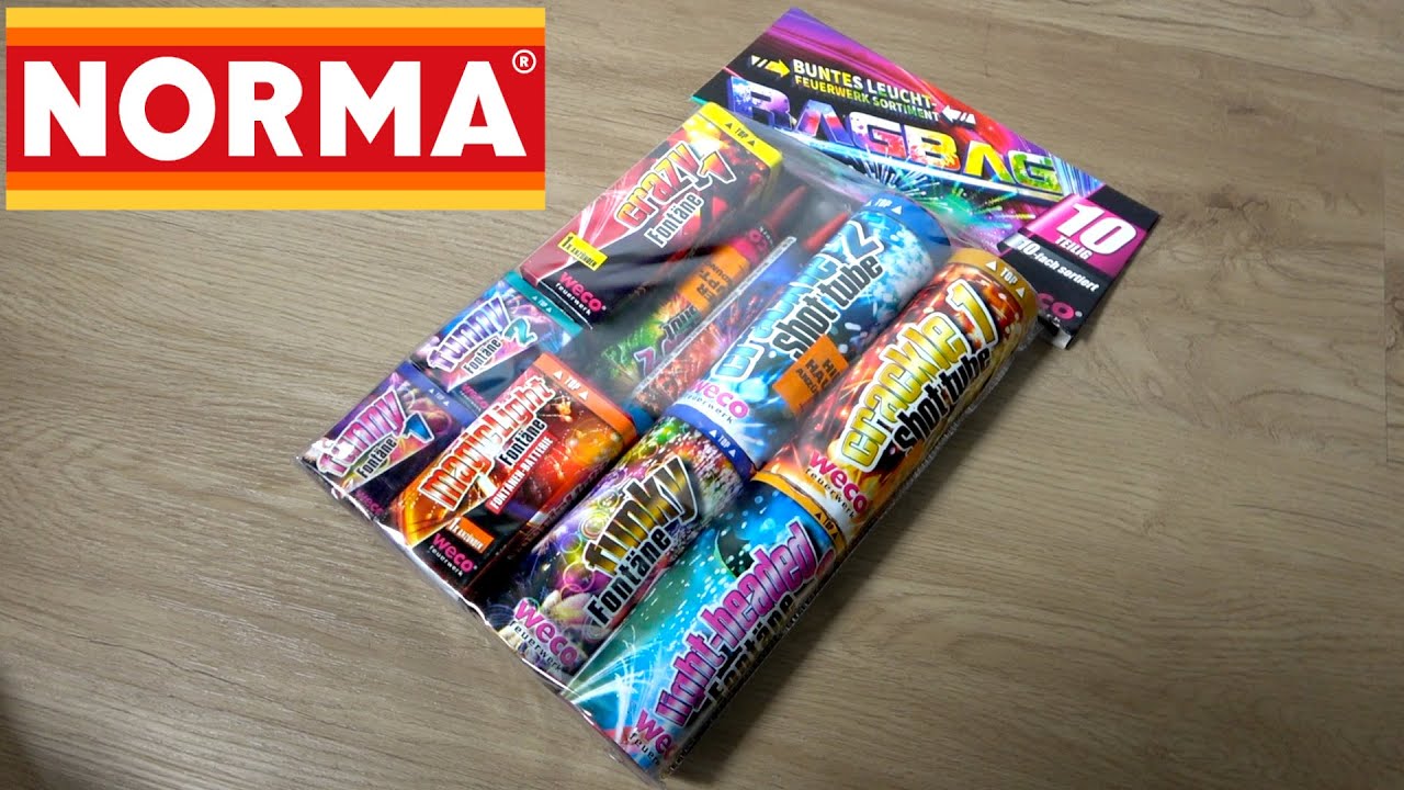 WECO RAGBAG [NORMA] LEUCHTFEUERWERKSORTIMENT 🎆