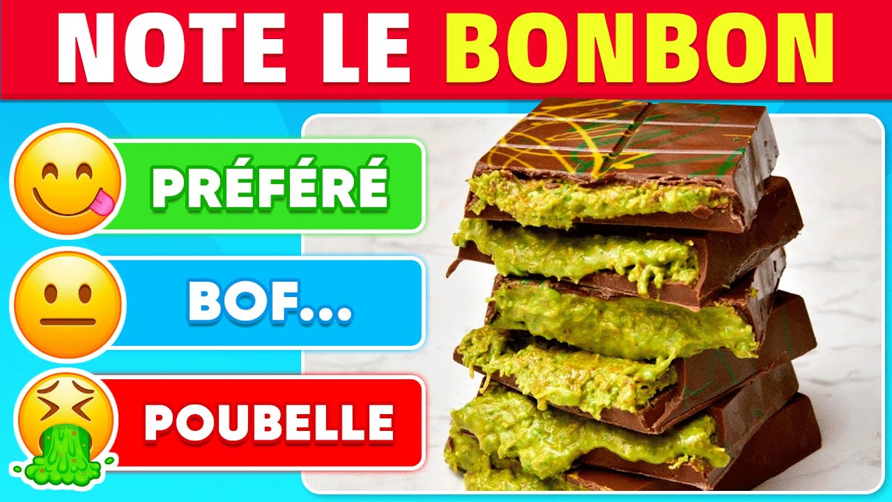 TIER LIST : Classe les BONBONS du MEILLEUR au PIRE 🍬🍫🍭