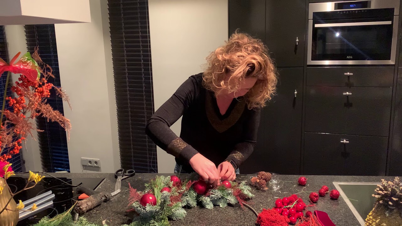 Workshop kerstkrans traditioneel