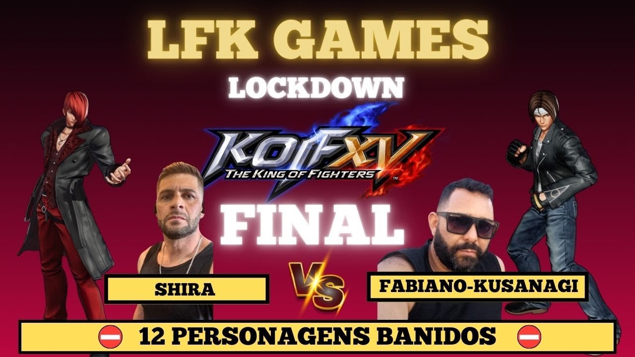 ⭕ KOF XV | FINAL  LOCKDOWN | FABIANO-KUSANAGI VS SHIRA | FT 10