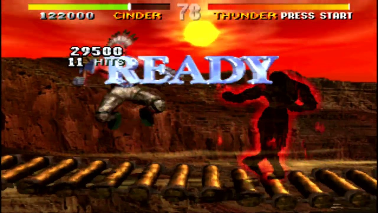 Gameplay Cinder Killer instinct Arcade (ALF) completo