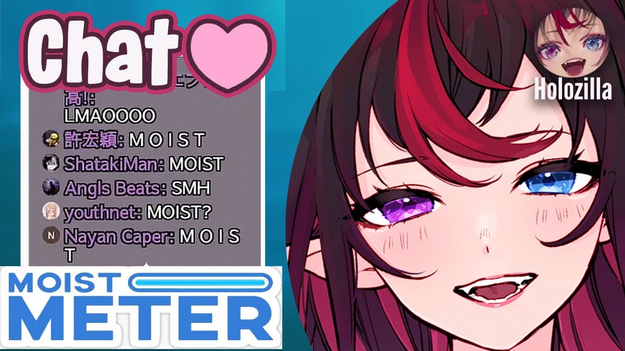 IRyS Makes The Chat MOIST / Hololive EN