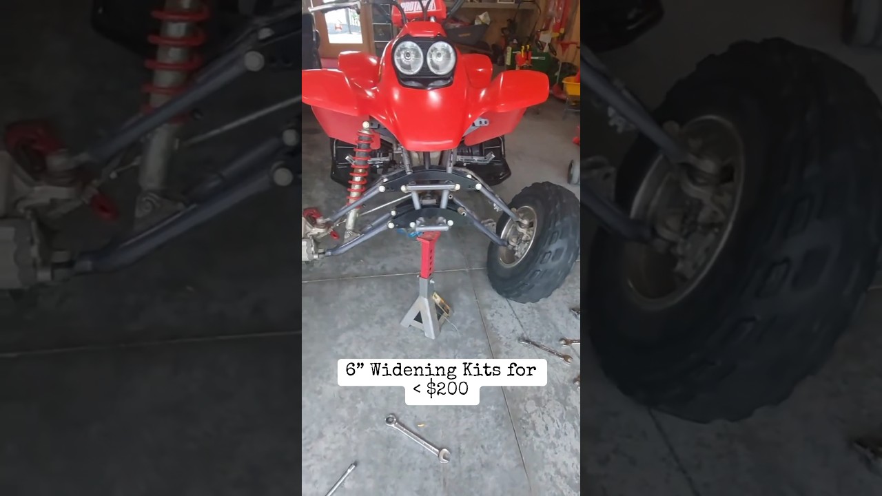Tag someone who needs this! ❤️ Honda TRX 400EX 6&rdquo; Front Widening Kit