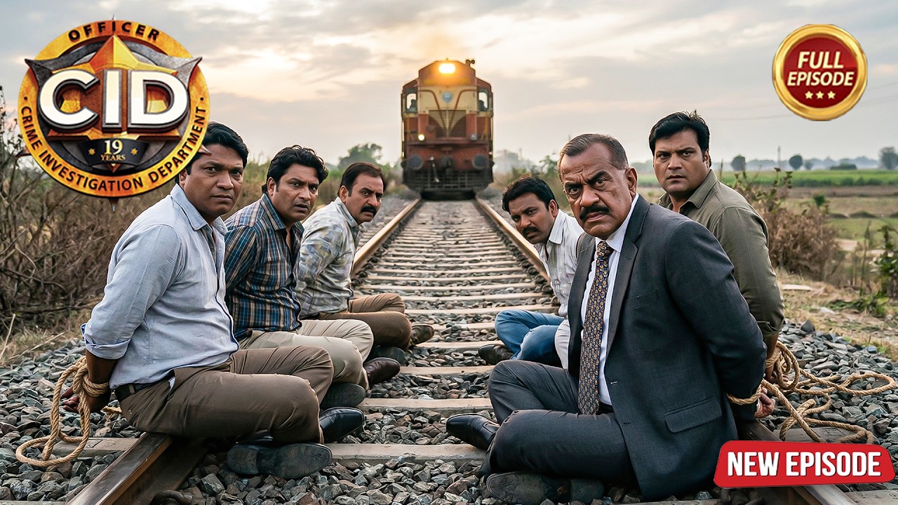 रेलवे ट्रैक पर बंधी CID टीम! क्या बच पाएंगे | CID केस | सी .आई. डी | Latest Episode | Crime 2026
