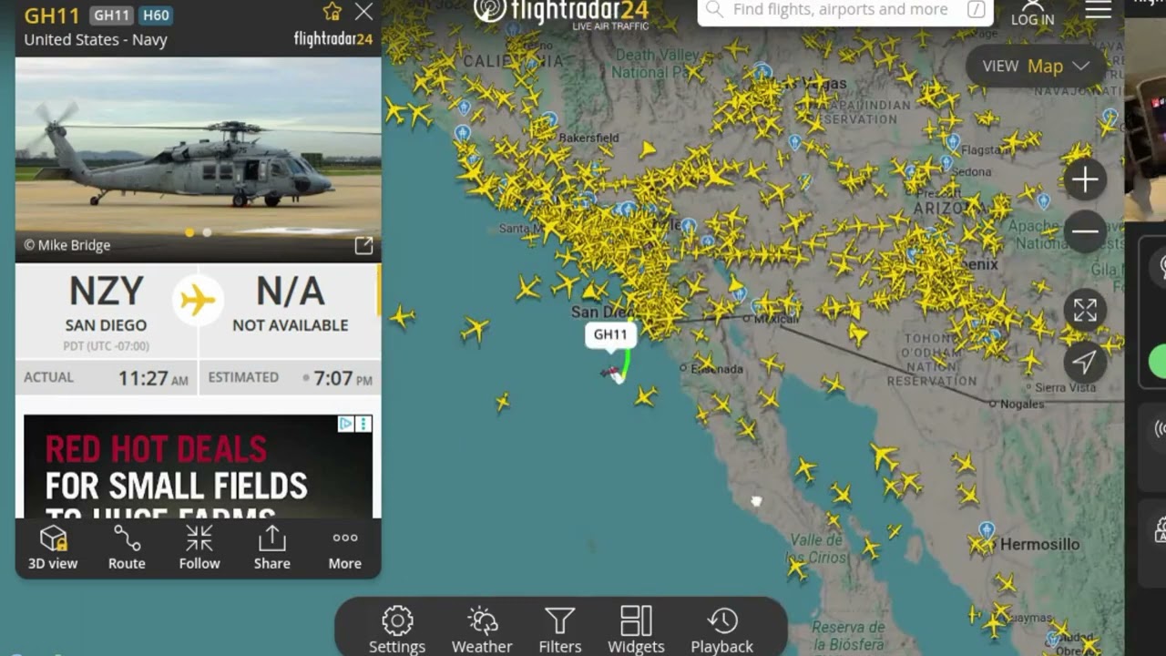 finding jets and other planes on Flightradar24