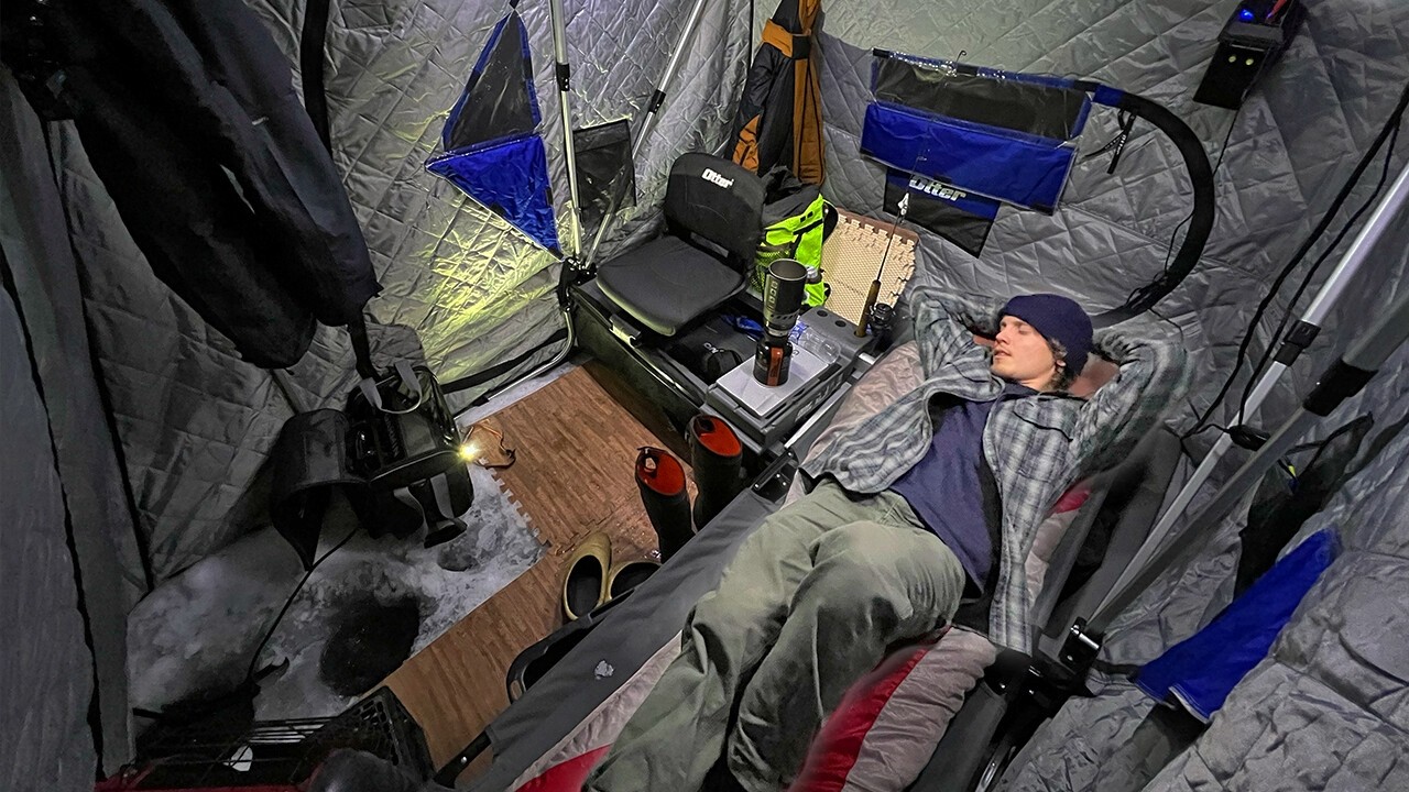 Winter camping for 7 days in deep wilderness