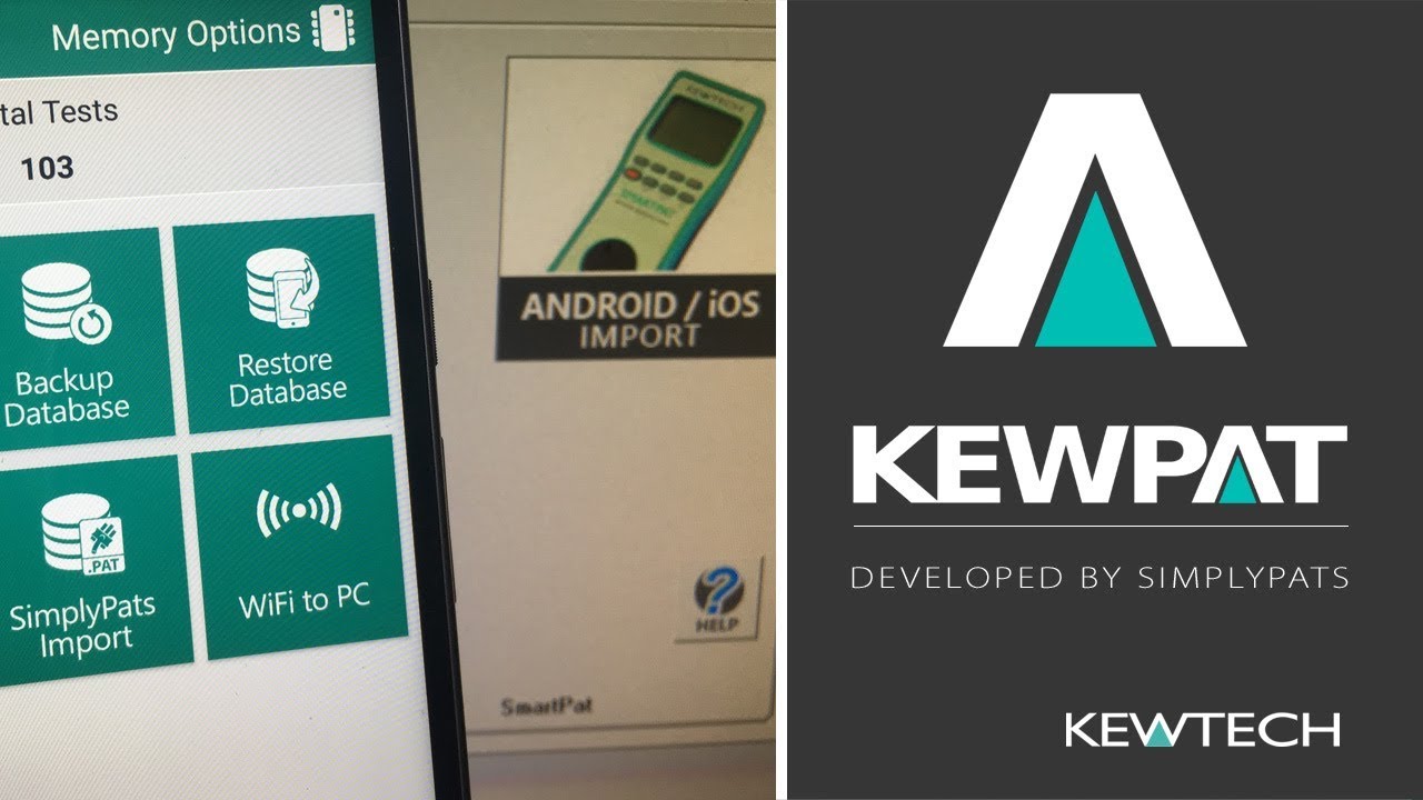 KEWPAT App - Downloading Data to SimplyPats V7 Via WiFi