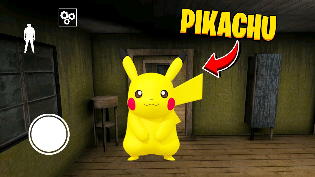 Secret PIKACHU ROOM in Granny Horror Game