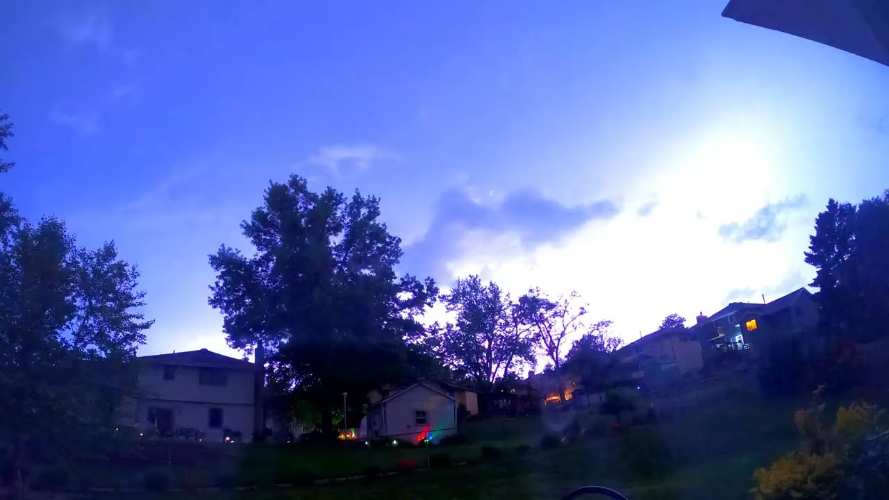 Torrential rain and lightning followed by a rainy day - June 3, 2025