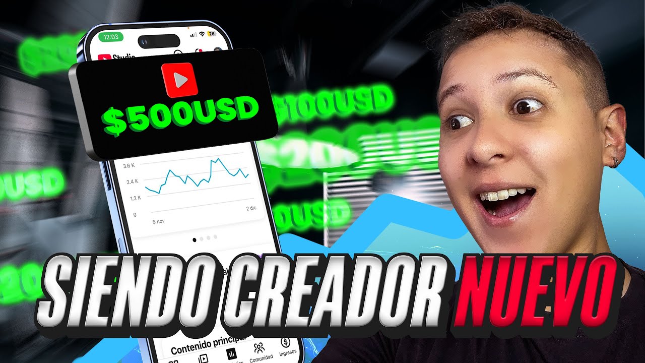 Así monetice mi canal siendo un creador nuevo | Te muestro todo lo que he generado