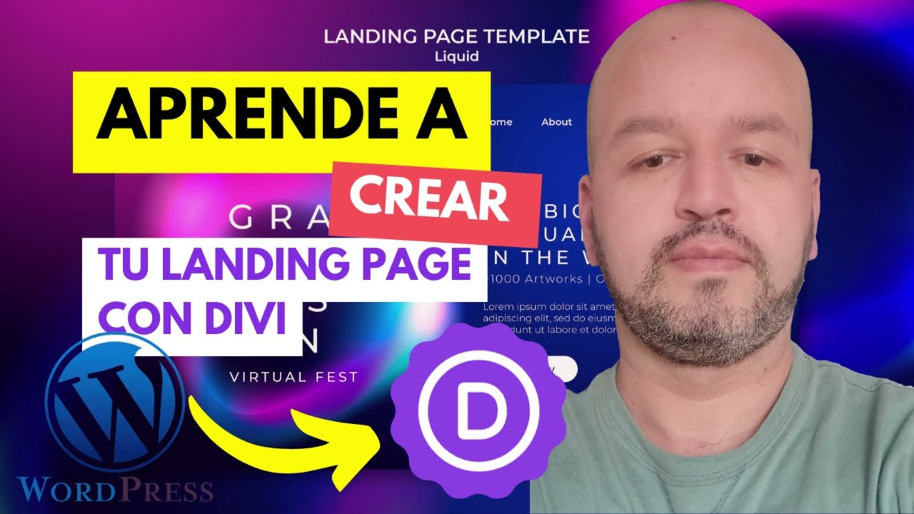 Tutorial paso a paso: crea tu propia landing page con WordPress y Divi ✅