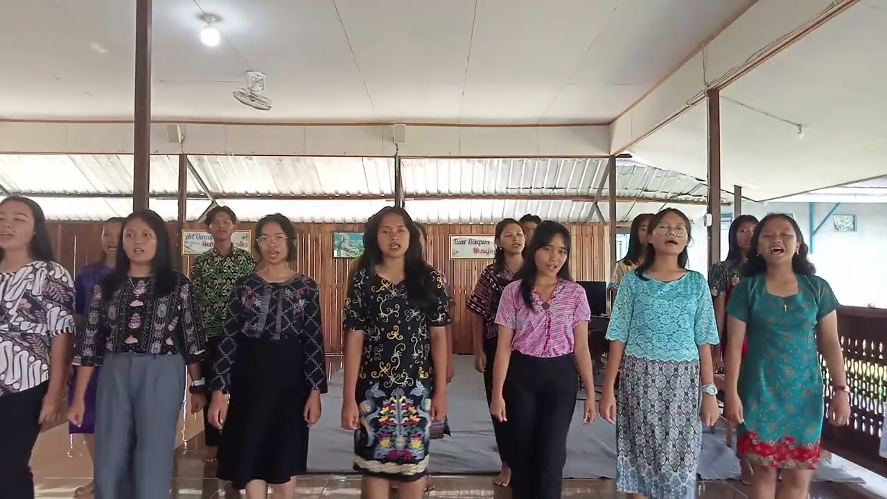 Ujian Praktik Mapel Liturgi kelas XII SMAK St Aloysius Palangka Raya 2025