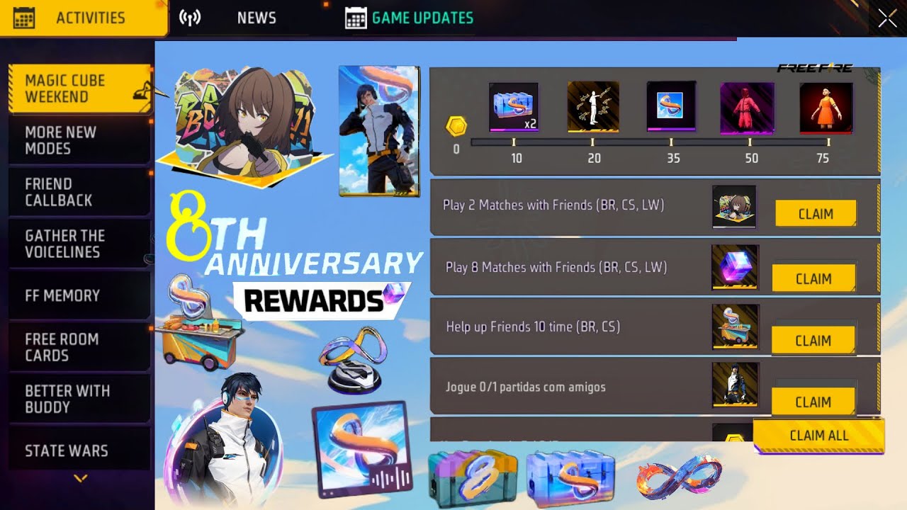 8TH ANNIVERSARY REWARD + ALL CHANGES🔥 -