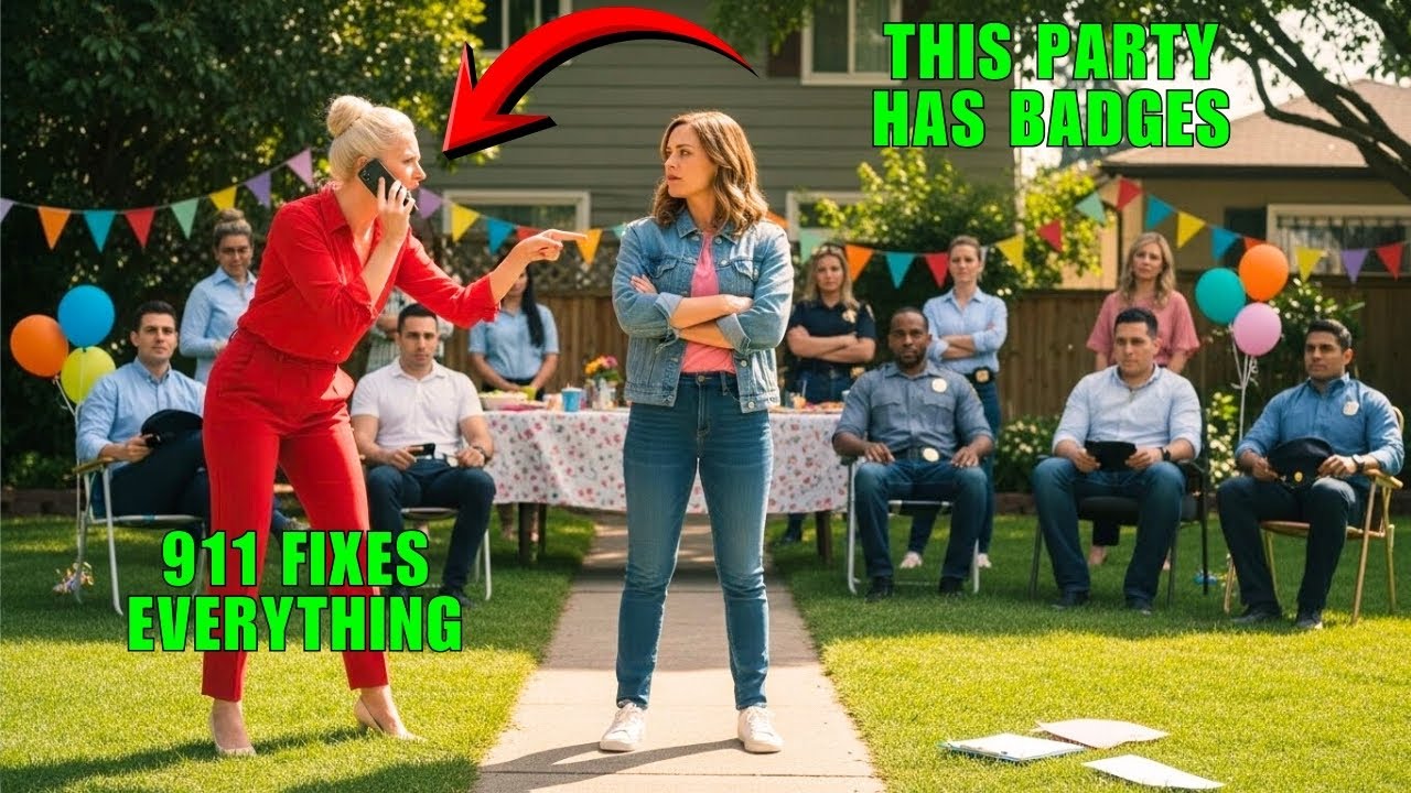 HOA Karen Called 911 on My WIFE Party — Everyone Inside Was Off-Duty Police Officers!