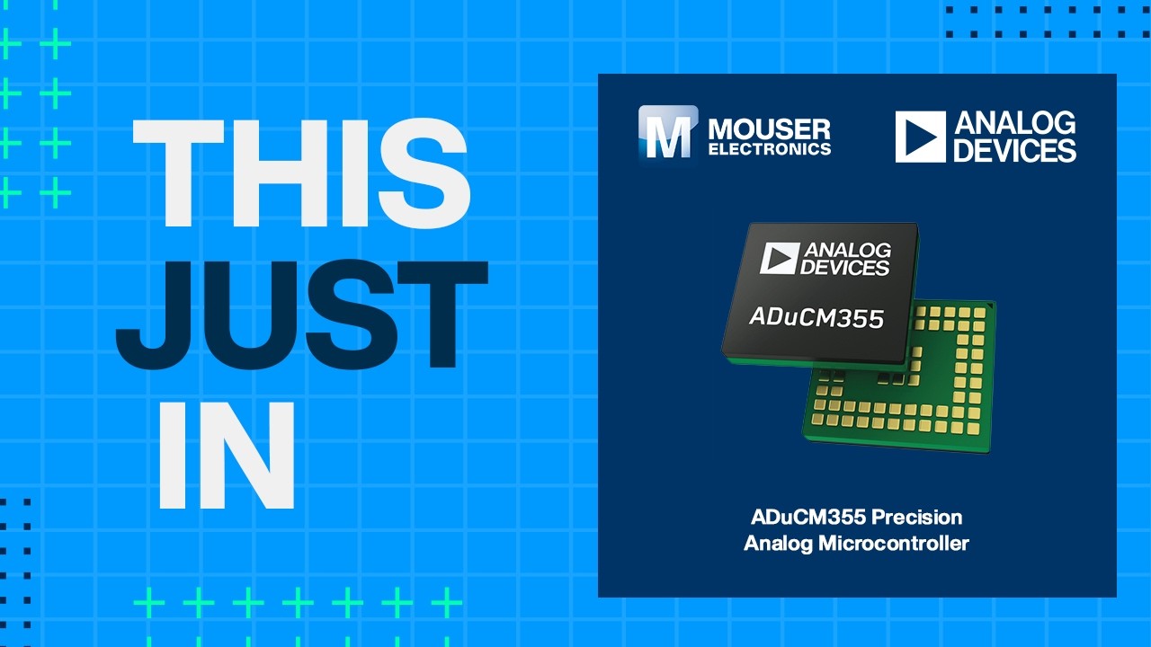 Аналоговый прецизионный микроконтроллер ADuCM355 от Analog Devices Inc.: свежая информация.