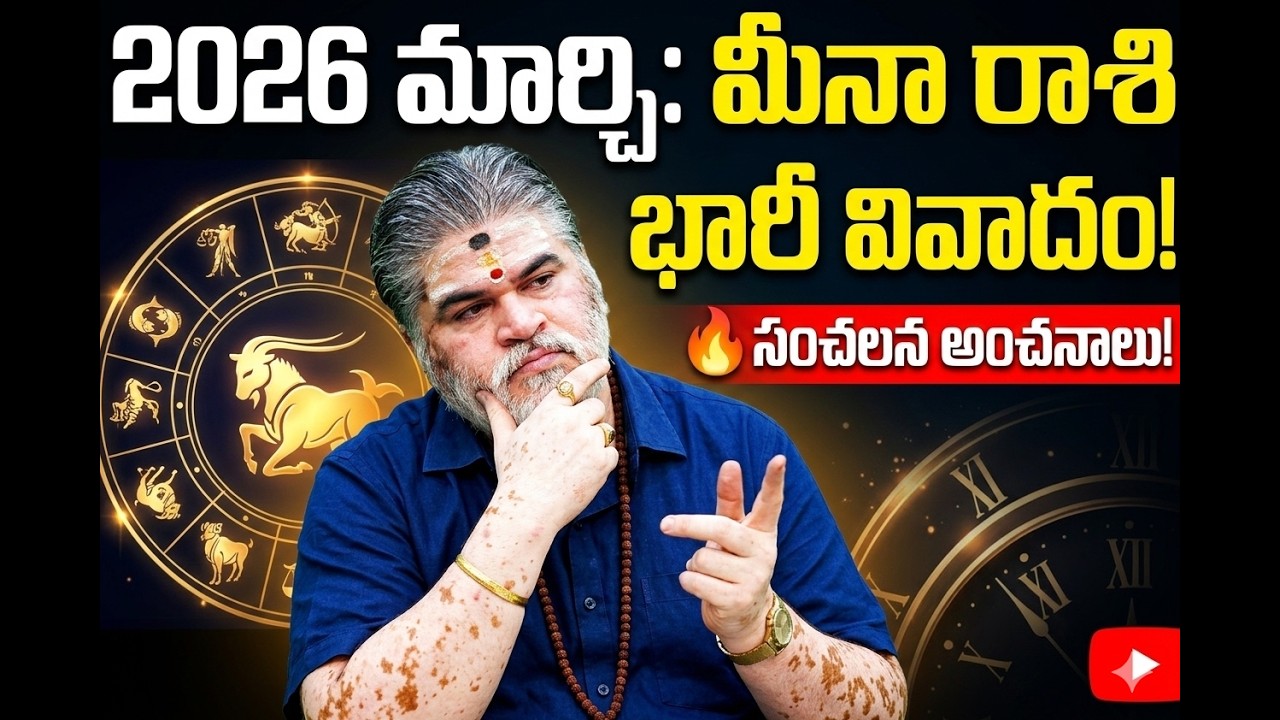 మీన రాశి వారికి మార్చి లో ఖతం?