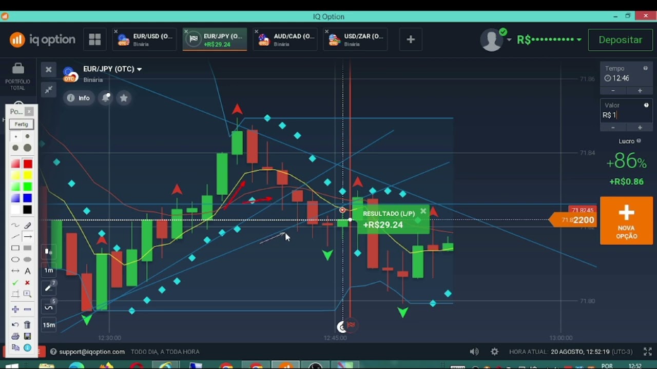 IQ Option- vai uma dica sobre de otc
