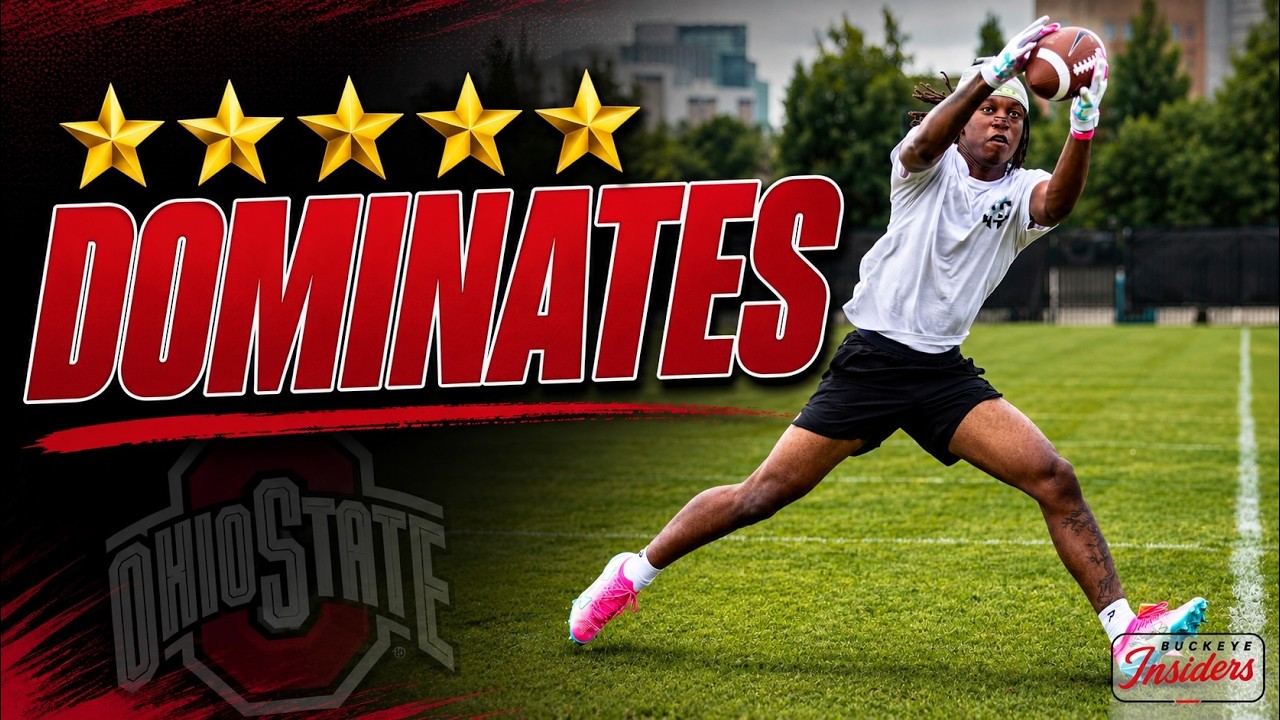 Ohio State Recruiting Insider: 5-Star Wide Receiver Dominates Camp