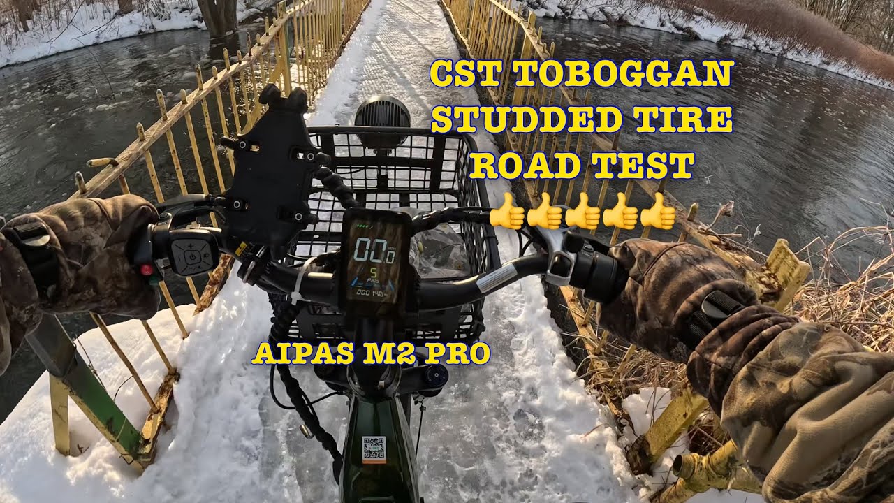 CST TOBOGGAN trail test. AIPAS M2 PRO #csttoboggan #aipas #ebikereview