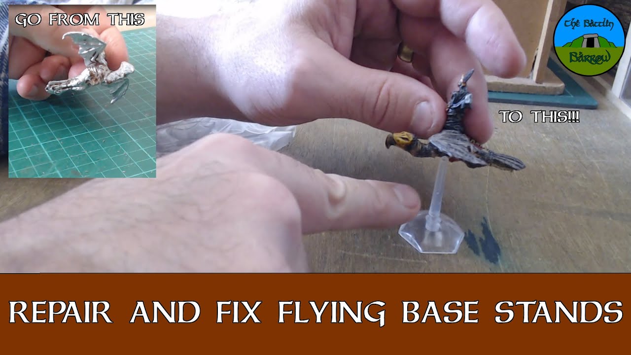 Repair and Fix Flying Base Stands