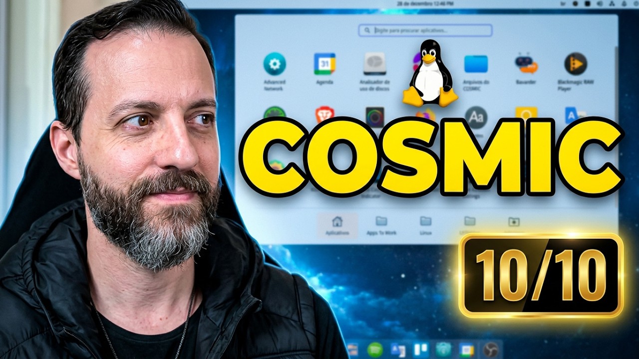 Fedora COSMIC &eacute; OUTRO N&Iacute;VEL! 