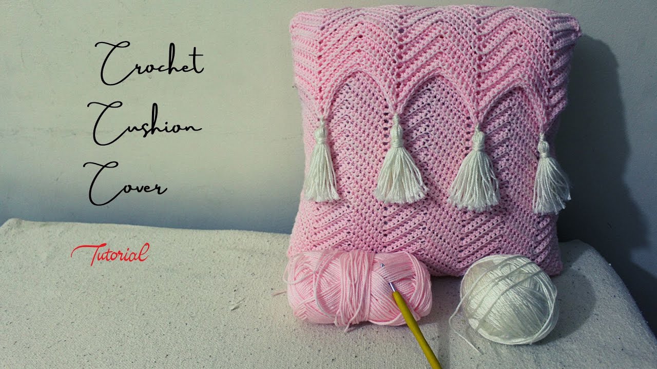 Crochet Cushion Cover Tutorial | Crochet Cushion Cover Designs Patterns