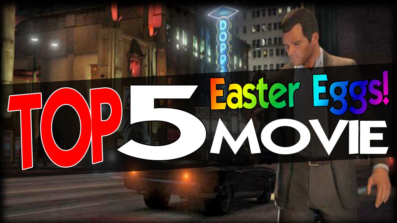 GTA 5 Top 5 Movie Easter Eggs!