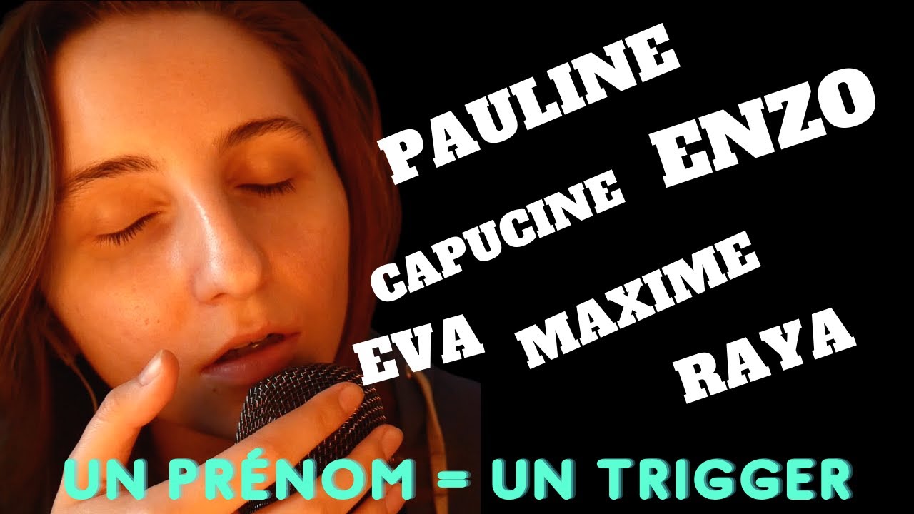 ASMR - Je chuchote vos prénoms pendant 1H #3